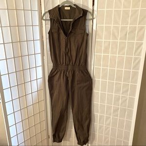 Olive Green Jumpsuit